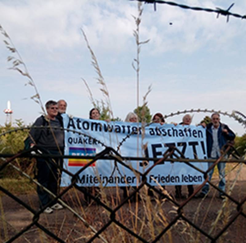 Protest gegen Atomwaffen in Büchel 2018, Foto: privat