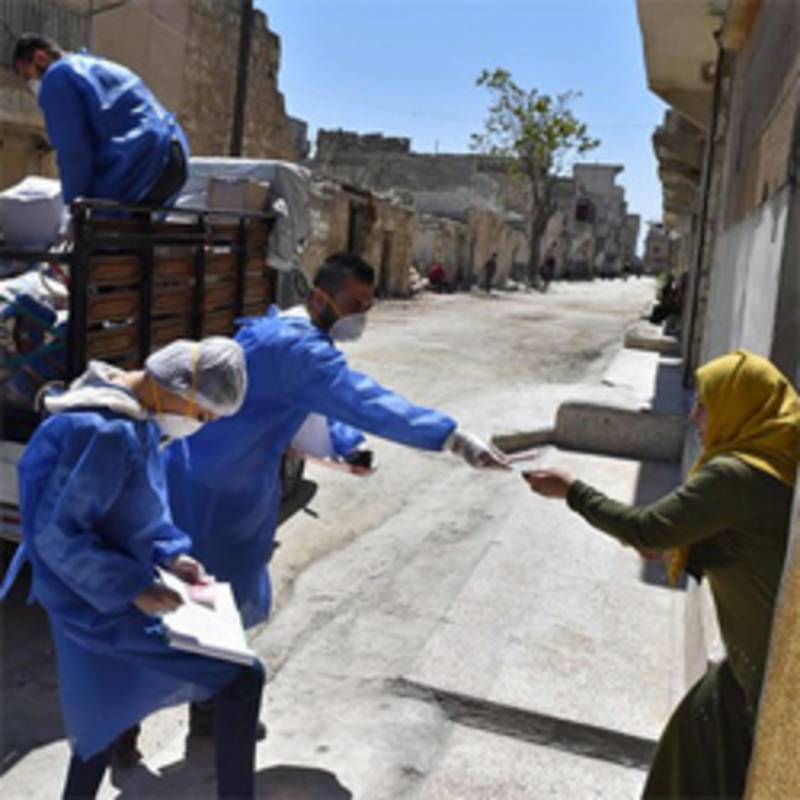 Humanitäre Hilfe in Syrien in Zeiten der Corona-Pandemie, Foto: Caritas Internationalis