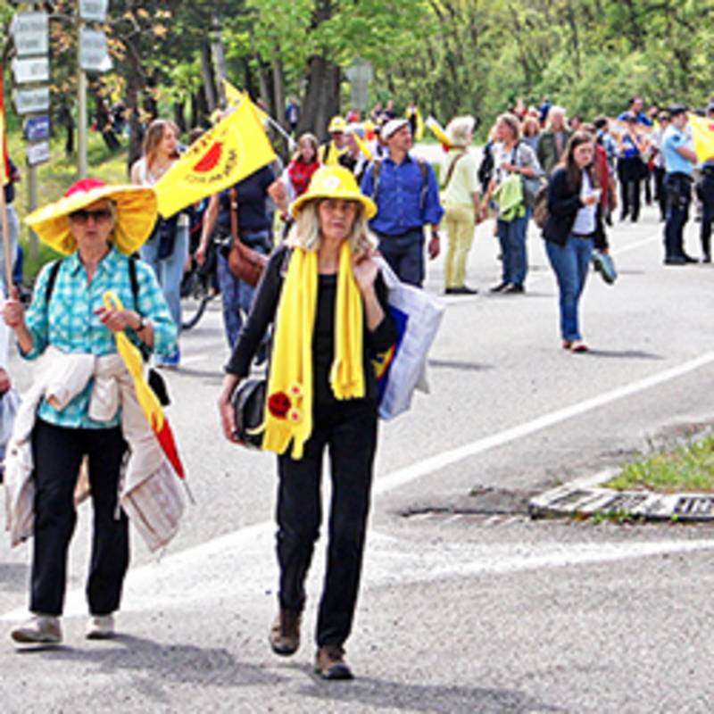 Protest in Fessenheim,  26. April 2015. Foto: Till Westermayer / CC BY-SA 2.0