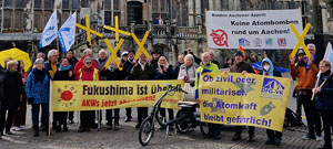 Fukushimatag in Aachen. Foto: IPPNW