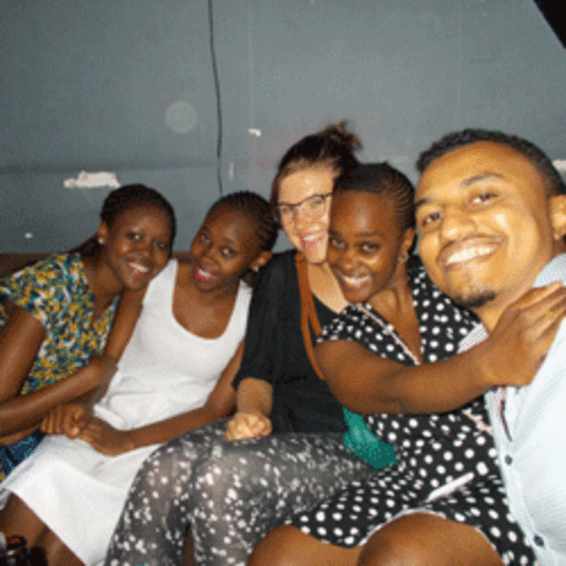 In Kenia mit Freunden