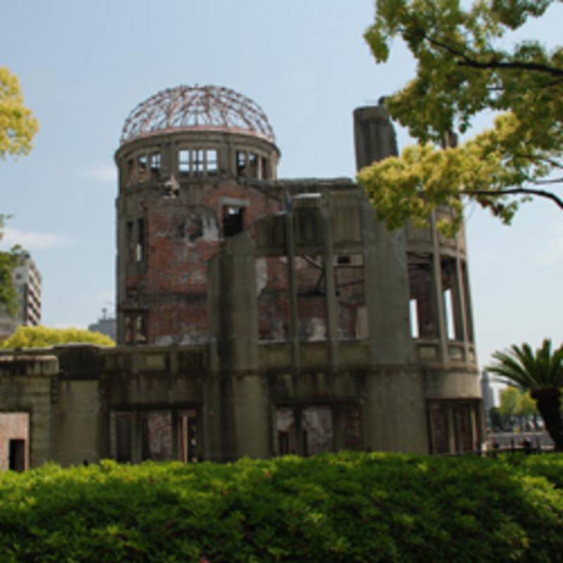 Der Atomic Bomb Dome in Hiroshima ist ein Mahnmal gegen den Einsatz von Atomwaffen.