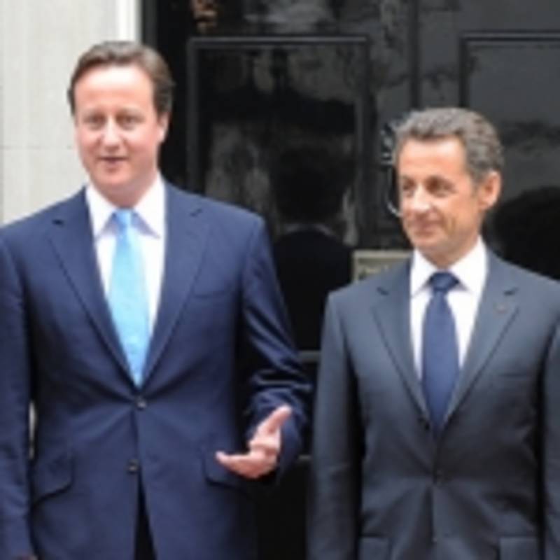 Britischer Premierminister David Cameron und französischer Präsident Nicolas Sarkozy, Foto: Prime Minister's Office