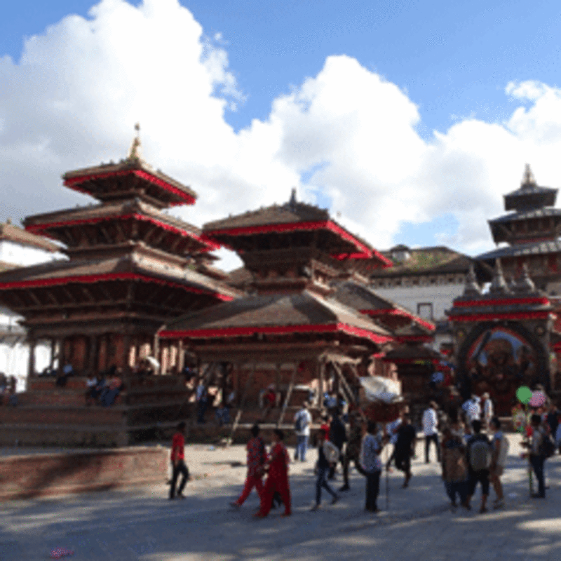 Königsstätte in Kathmandu