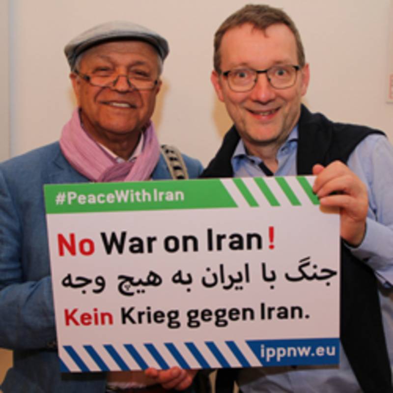 Social-Media-Aktion "No War on Iran", Foto: IPPNW