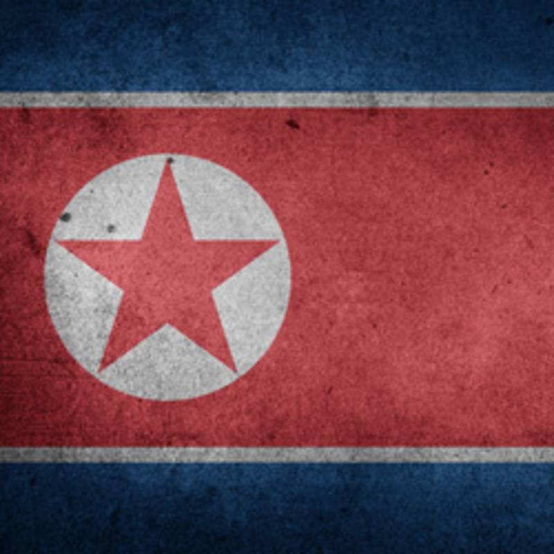 Flagge Nordkoreas. Bild: Creative Commons CC.0, pixabay