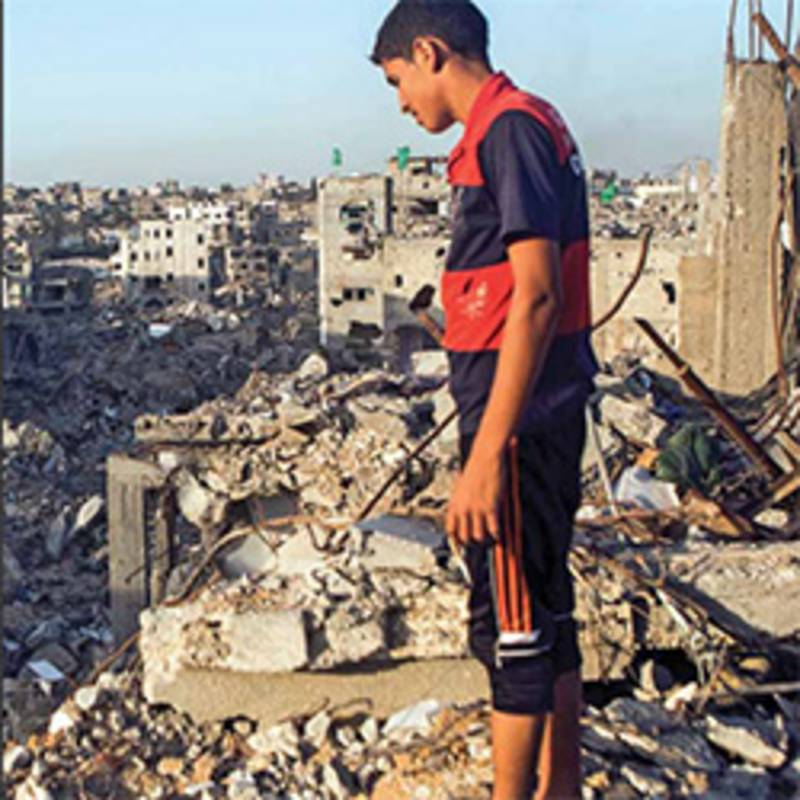 Aus: PHR-Bericht "Gaza2014", Foto: Activestilles/Anne Paq