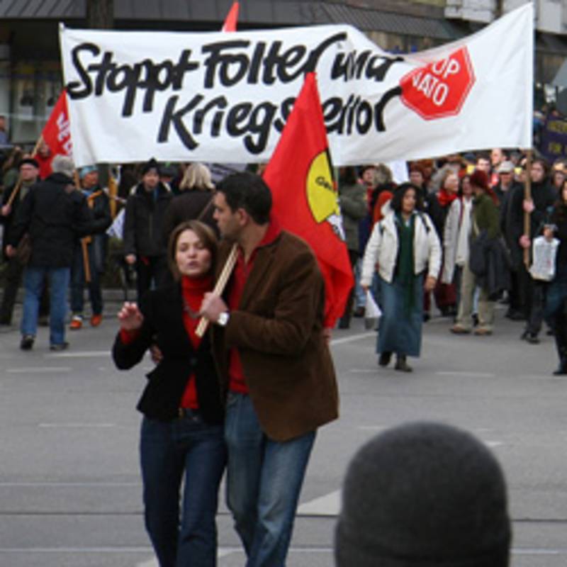 Protest gegen Münchner Sicherheitskonferenz, Foto: Mediaparker, Flickr