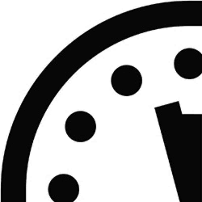 Doomsday Clock. Quelle: Bulletin of the Atomic Scientists