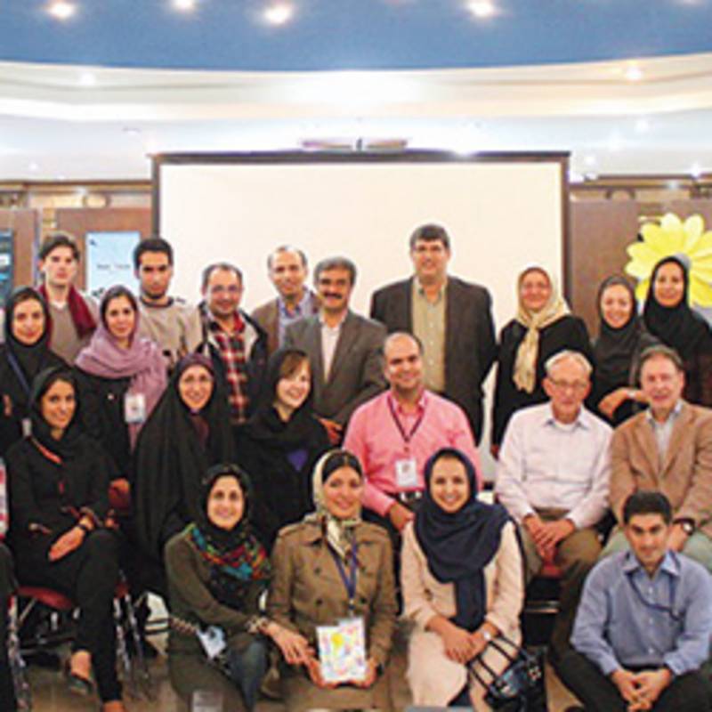Iran-Reise der IPPNW 2012 - Besuch im Tehran Peace Museum. Foto: IPPNW