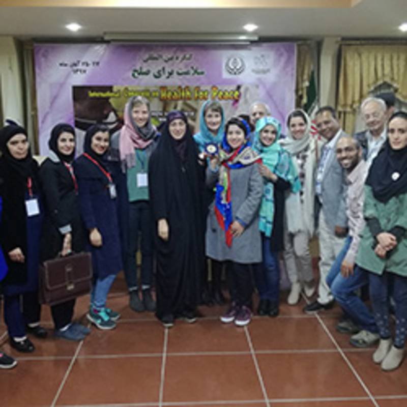Vom 13.-16. November 2018 haben Mitglieder der deutschen IPPNW-Sektion an dem internationalen Kongress "Health for Peace" in Shiraz im Iran teilgenommen. Foto: IPPNW